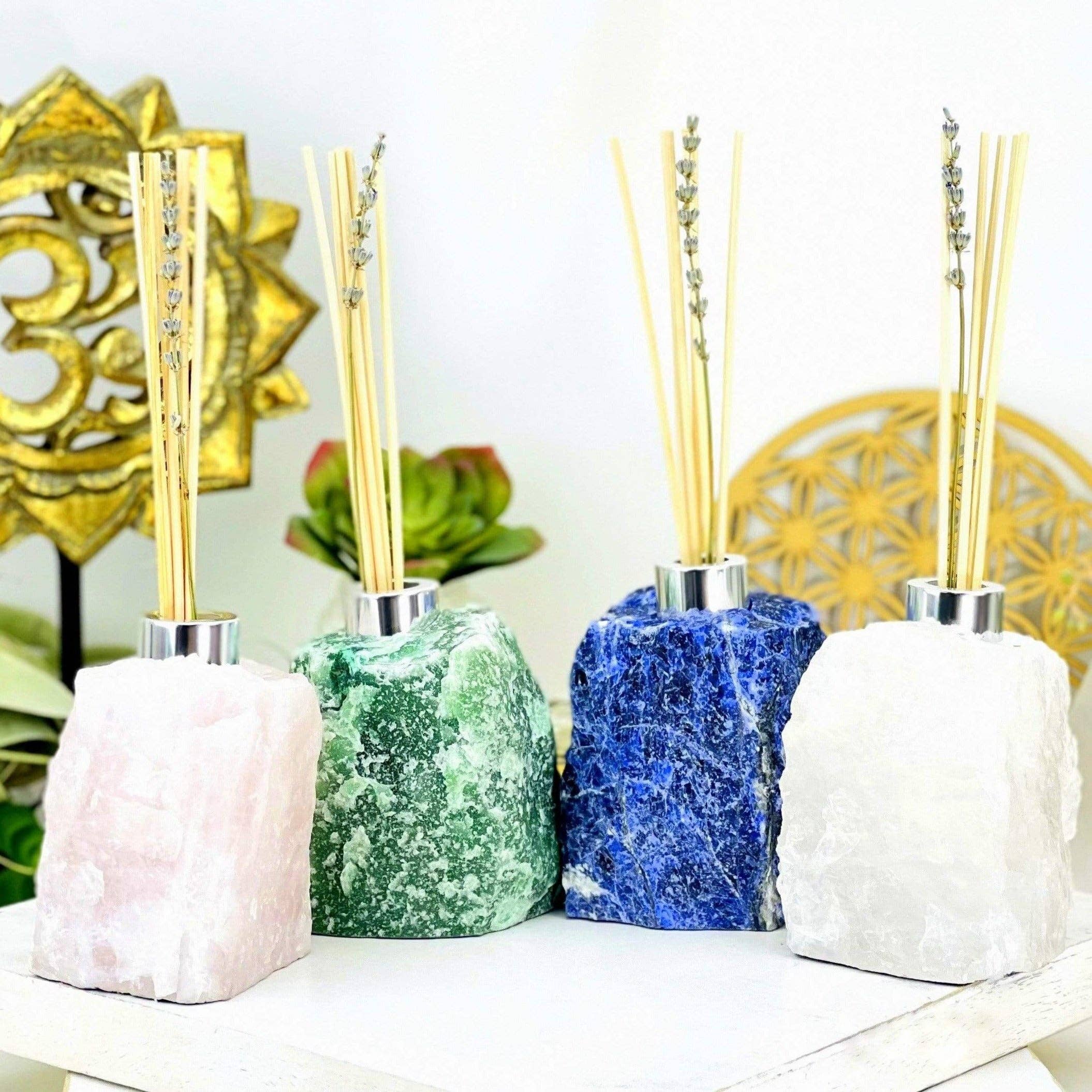 Rock Paradise - Wholesale Reed Diffuser - Rough Stone Crystal Diffuser Bottle 1