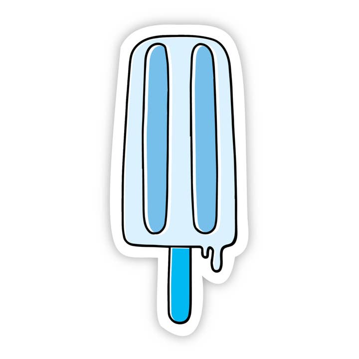 Big Moods - Wholesale Sticker - Popsicle Blue Aesthetic Sticker