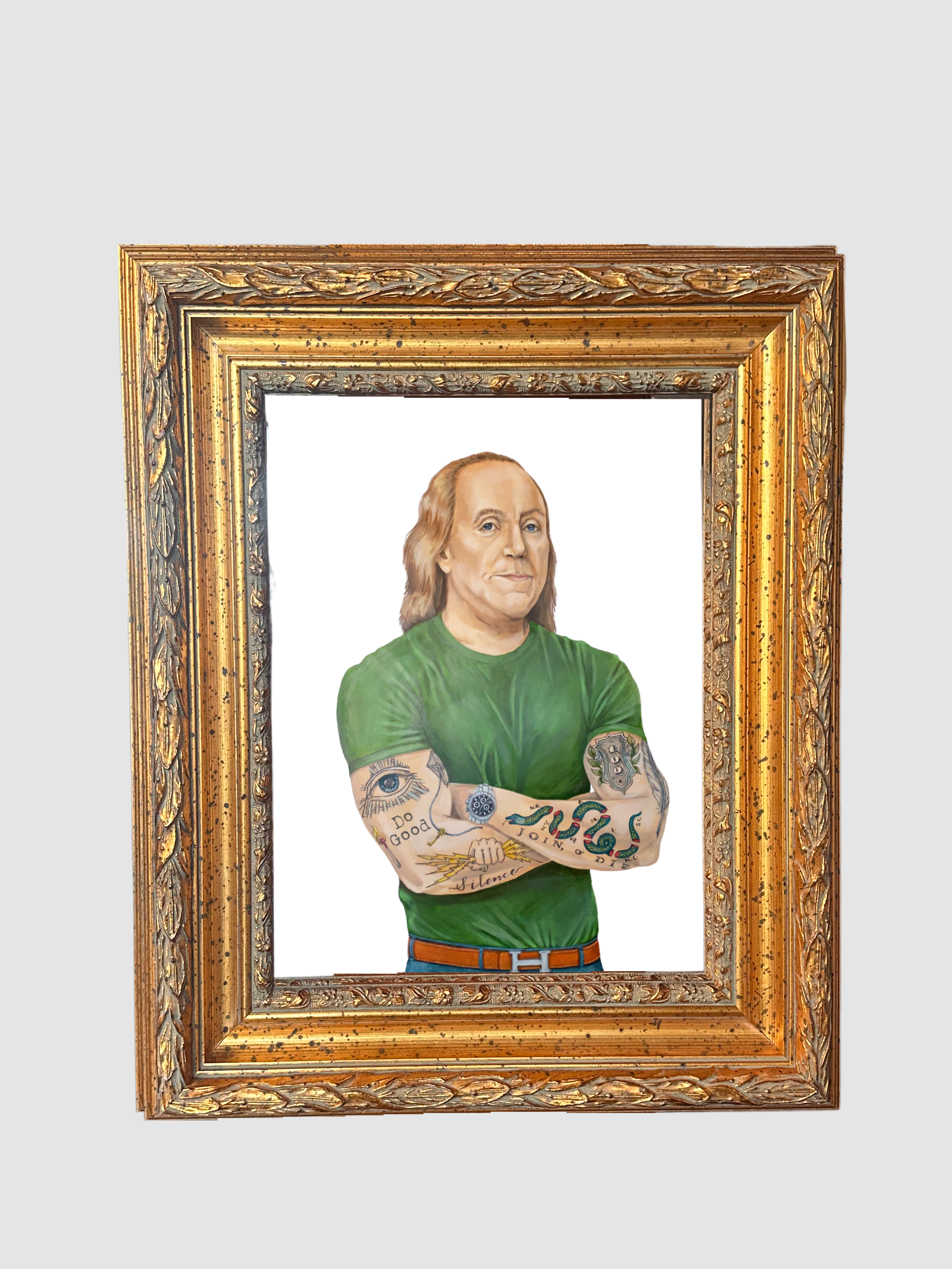 LX Artworks - Vente Affiche d'art - Impression sur papier Buff Ben (Benjamin Franklin)6