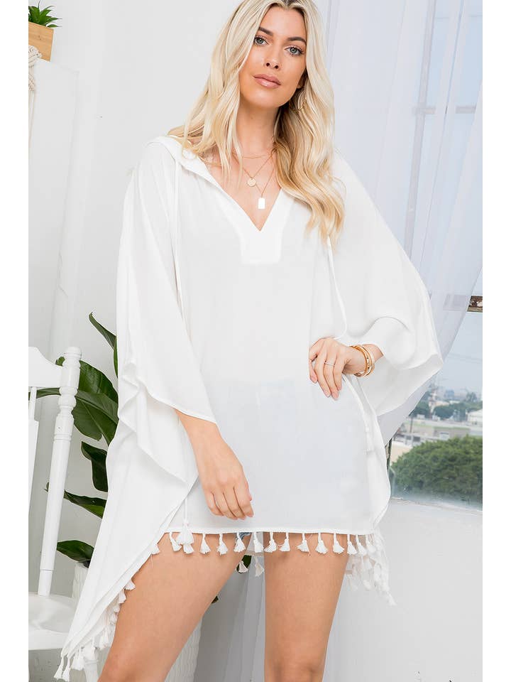 Sweet Lovely by Jen – Engroshandel Strandbadekåbe – Dame – BADEDRAGT OVERDÆKKET SNOR MED KVAST34