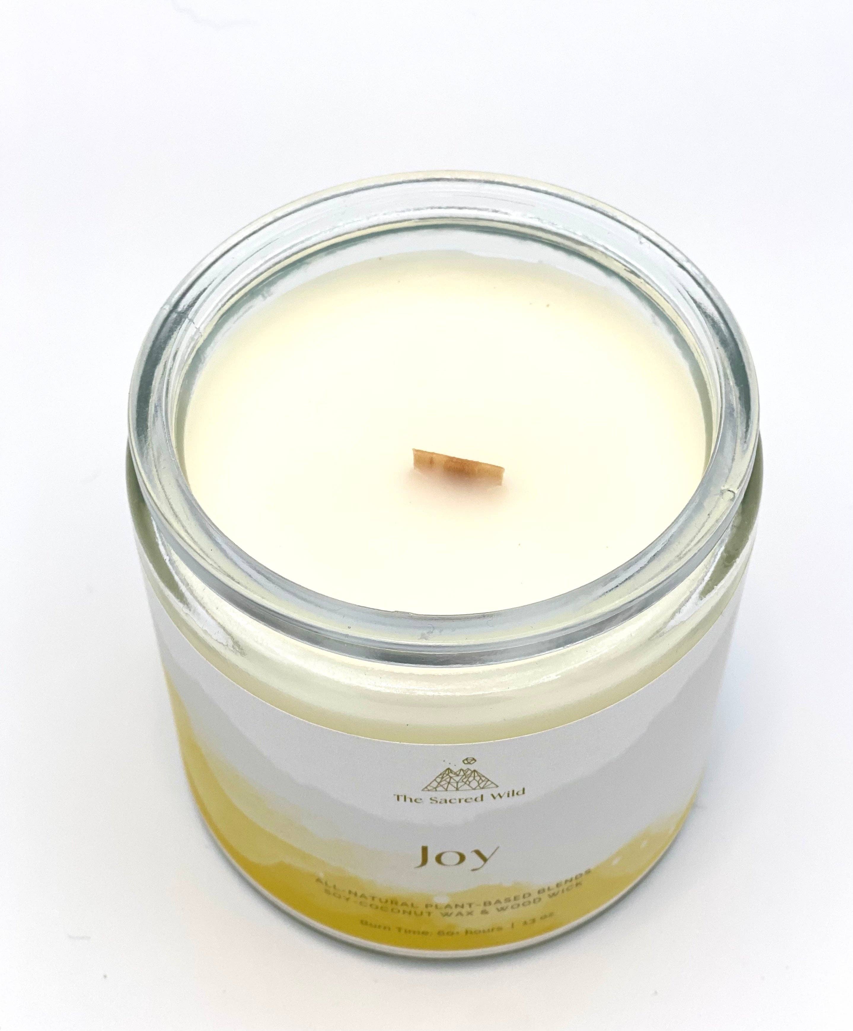 The Sacred Wild Candle Co - Wholesale Jar/Filled Candle - Joy Intention Candle4
