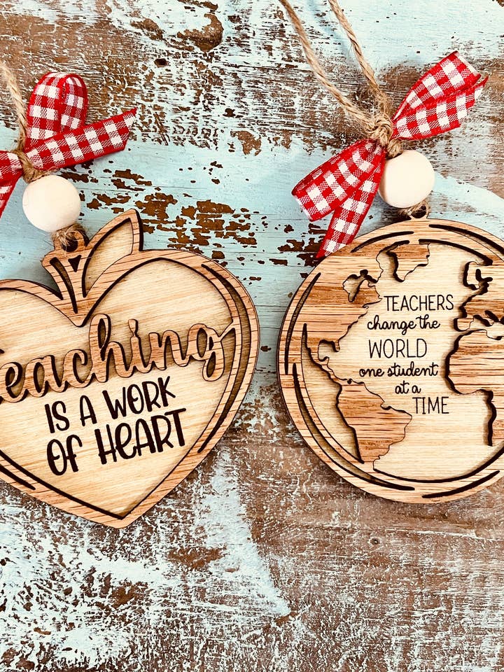 Tag do saco do professor ornamento do encanto do carro por atacado de Geaux Magnolia