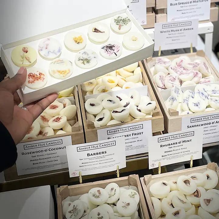 Amber Hue Candles – wholesale Wax melt – Top up - Pick & Mix your own botanical wax melts 15