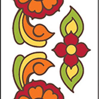 Talavera Flowers 3x6 Tile (3083) for wholesale by Earthtones Tile
