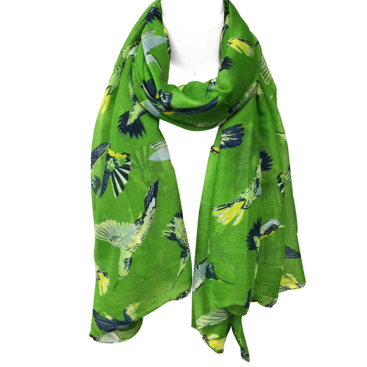 Wrapables.com - Wholesale Scarf - Women's - Wrapables Soft Viscose Bird Print Multi-Style Scarf7