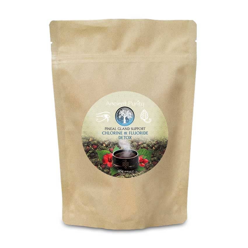 Ancient Purity - Wholesale Loose tea - Chlorine & Fluoride Detox Tea | 4 Herbs Pineal Gland Support0