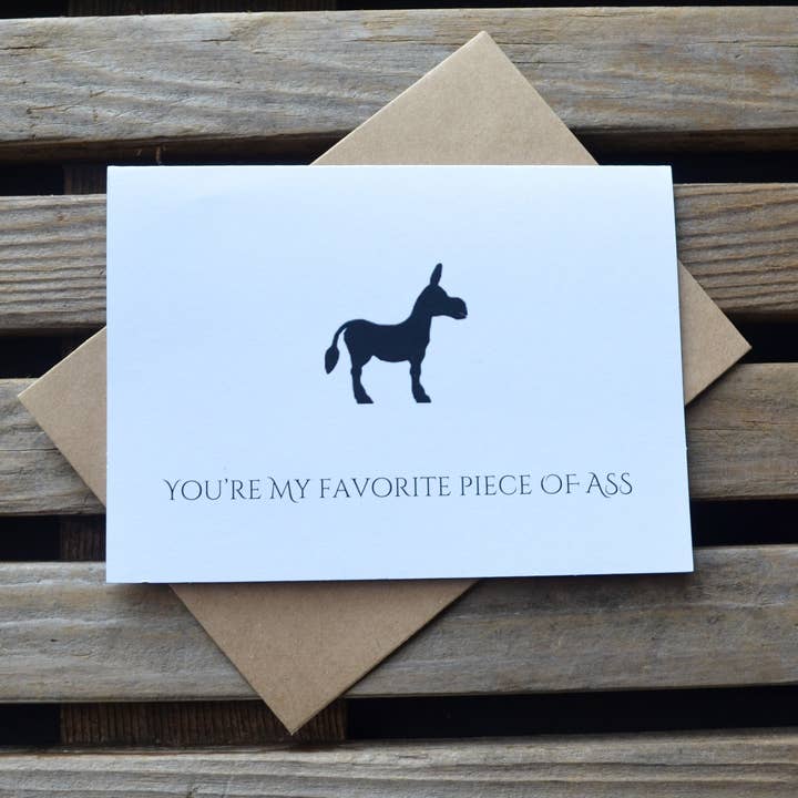 Pezzo preferito di A## | Amare i biglietti d'auguri | San Valentino per la vendita all'ingrosso da parte di This & That Creations, INC.