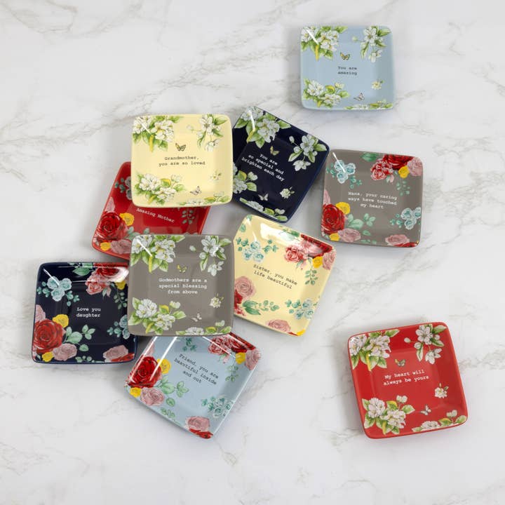 Pavilion - Wholesale Decorative Plate/Dish/Bowl - Godmothers - 3.5" Keepsake Dish4