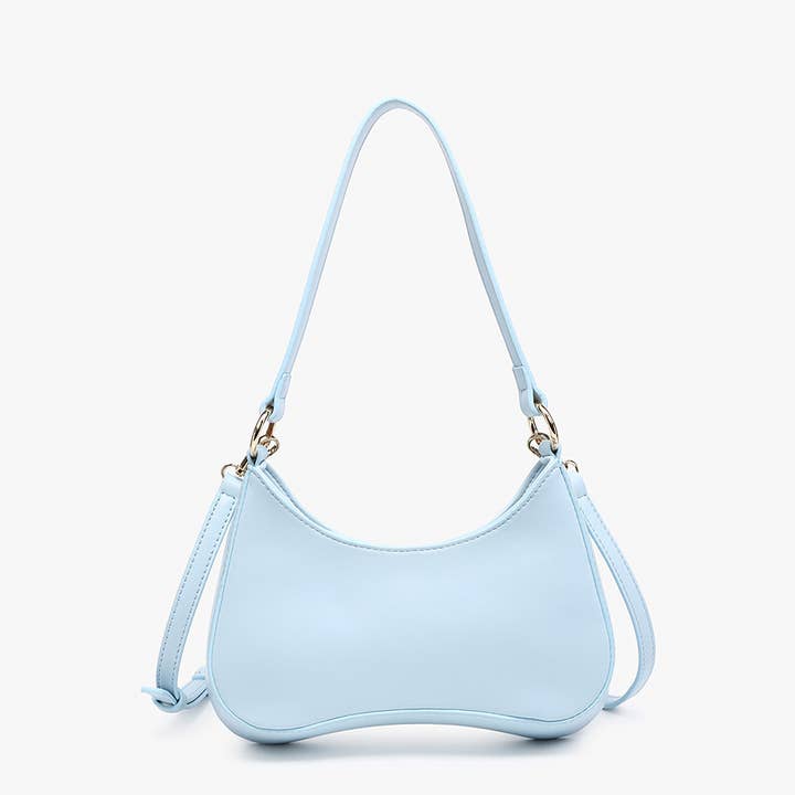 Jen & Co. - Wholesale Shoulder Bag - Women's - JN2492 Manila Structured Shoulder Bag w/ Zip Closure