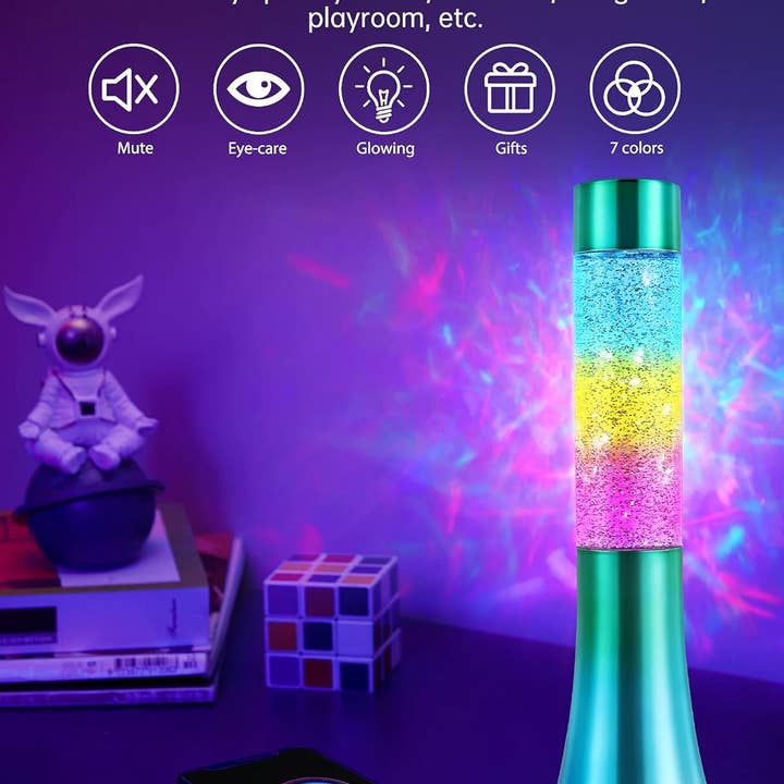 LAX Gadgets - Wholesale Accent/desk lamp - Luminous Elegance: Tech Mod Lava Lamps – A Modern Glow2