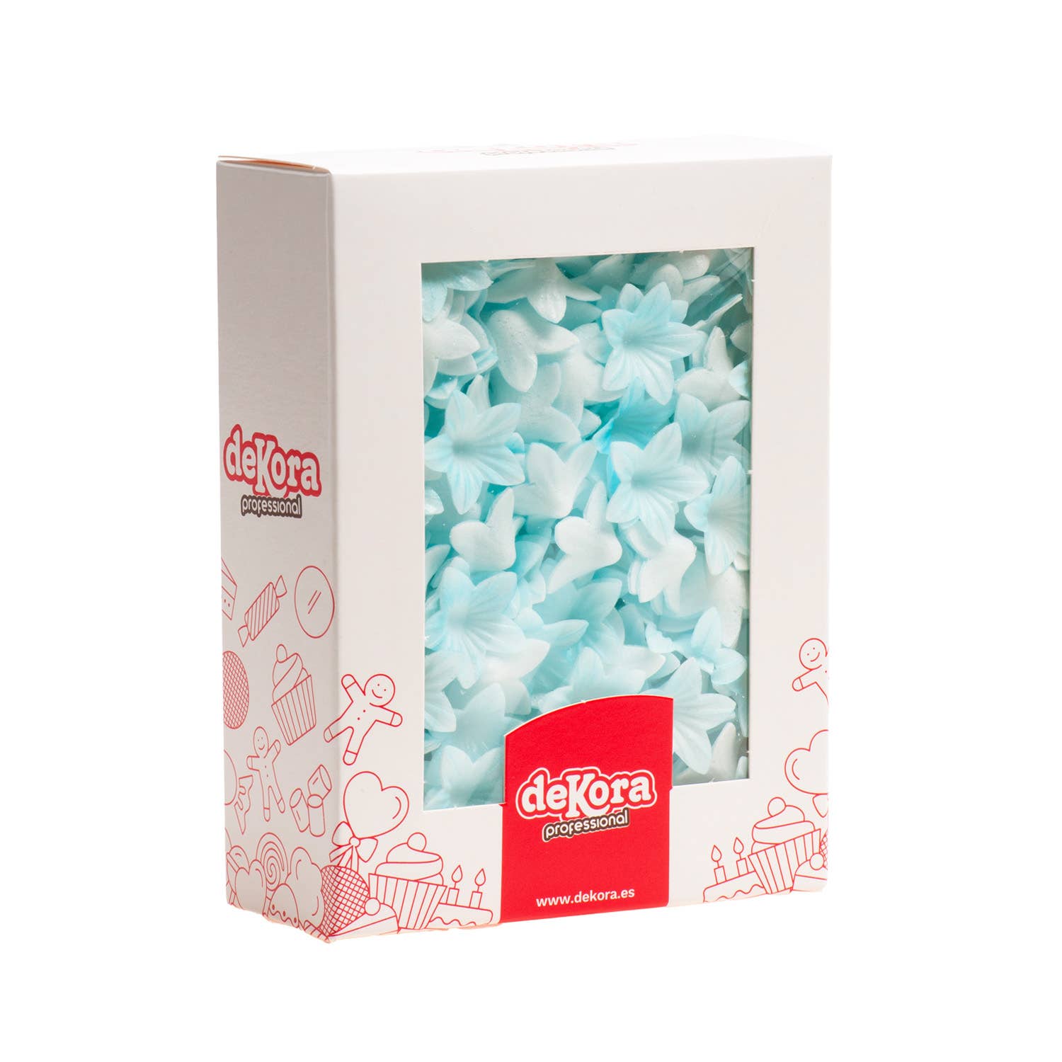 dekora - Wholesale Cake/Cupcake Topper - Wafer Edible Flowers for Cakes, 2 cm20