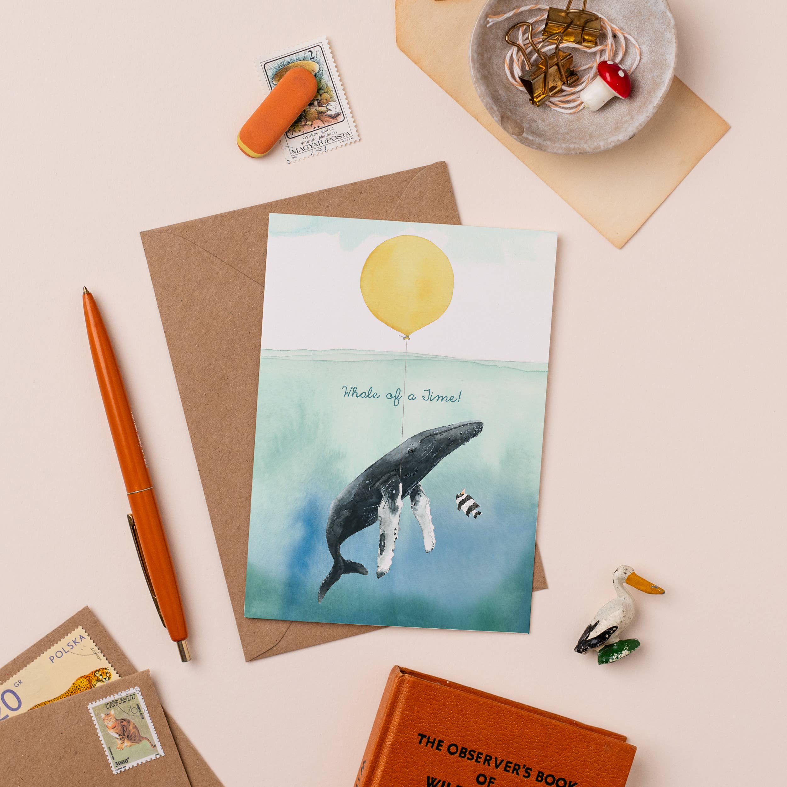 Mister Peebles – Großhandel Geburtstagskarten – Wal einer Time Card2