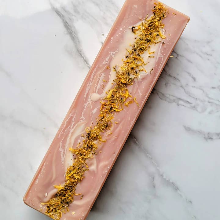 Honeysuckle Full Soap Loaf for wholesale by Nature's Mercantile