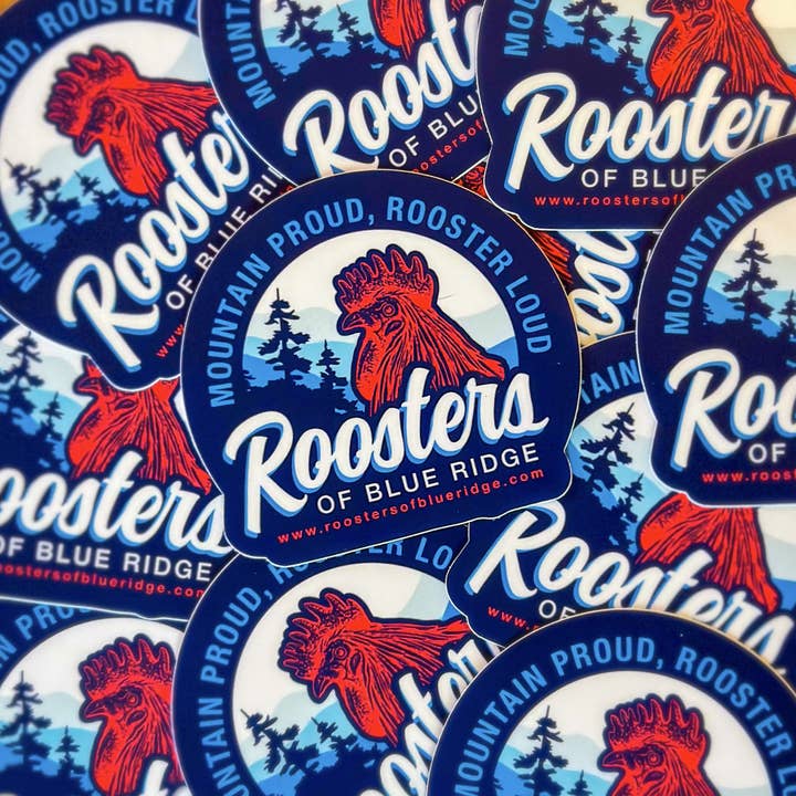 Mountain City Apparel - Wholesale Sticker - Ruckus Rooster Sticker2