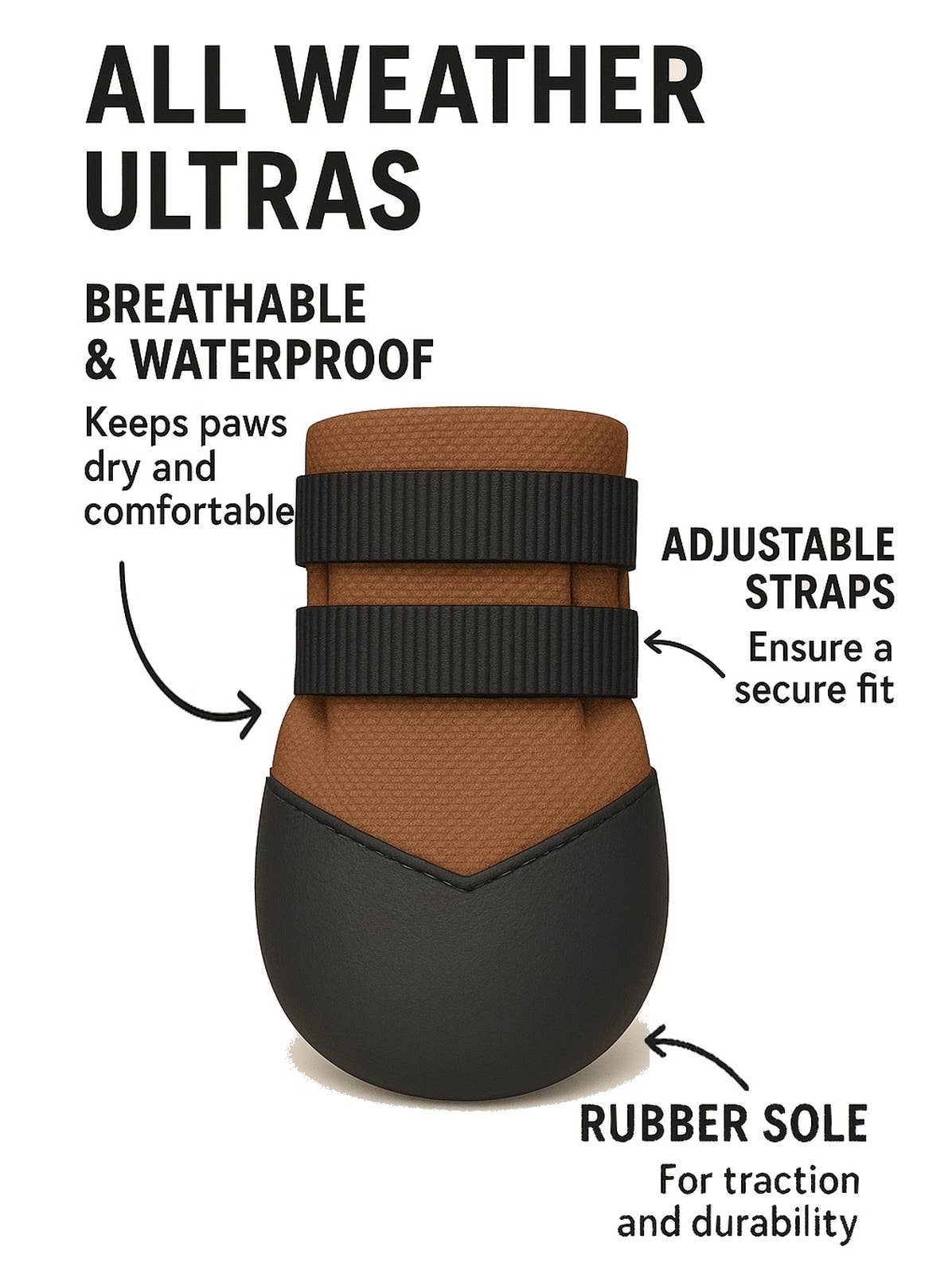 AllDogBoots - Venta al por mayor Botas - Perros - Botas para perro Ultra todo clima6