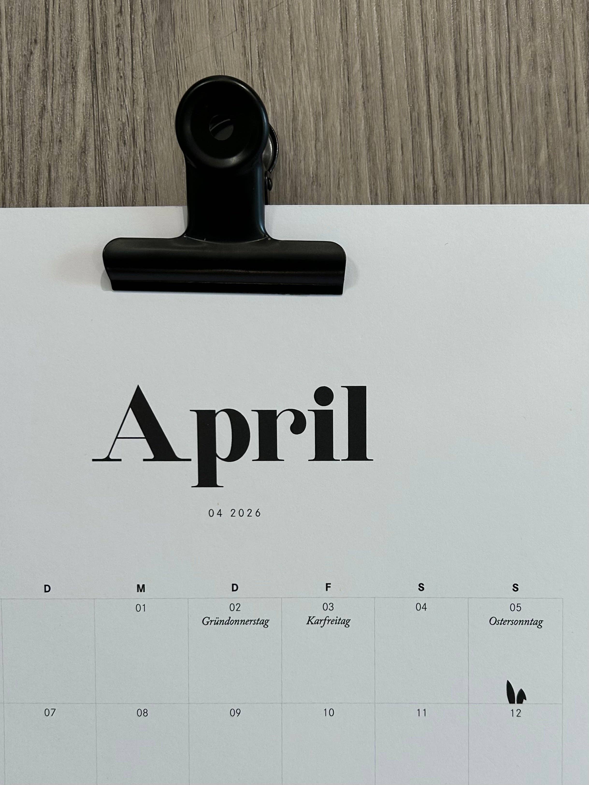 Love is the new black – Calendário por atacado – Calendário 20268