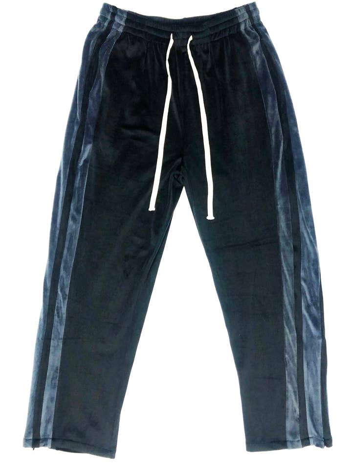 Velour Stripe Jogger for engroshandel hos WAGWANMAN LTD