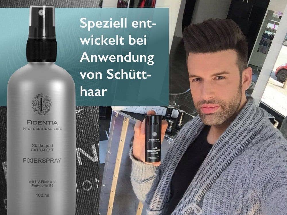 Fidentia Store - Wholesale Hair Spray - Fidentia Premium fixing spray, hair spray for hair thickener1