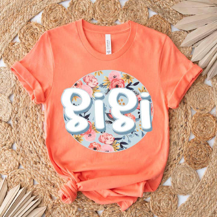 Gigi- Floral Circle for wholesale by Southern Attitude Designs Inc