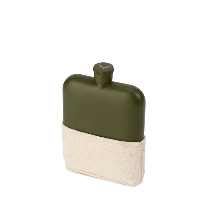 Foster & Rye - Wholesale Flask - Matte Army Green Flask1
