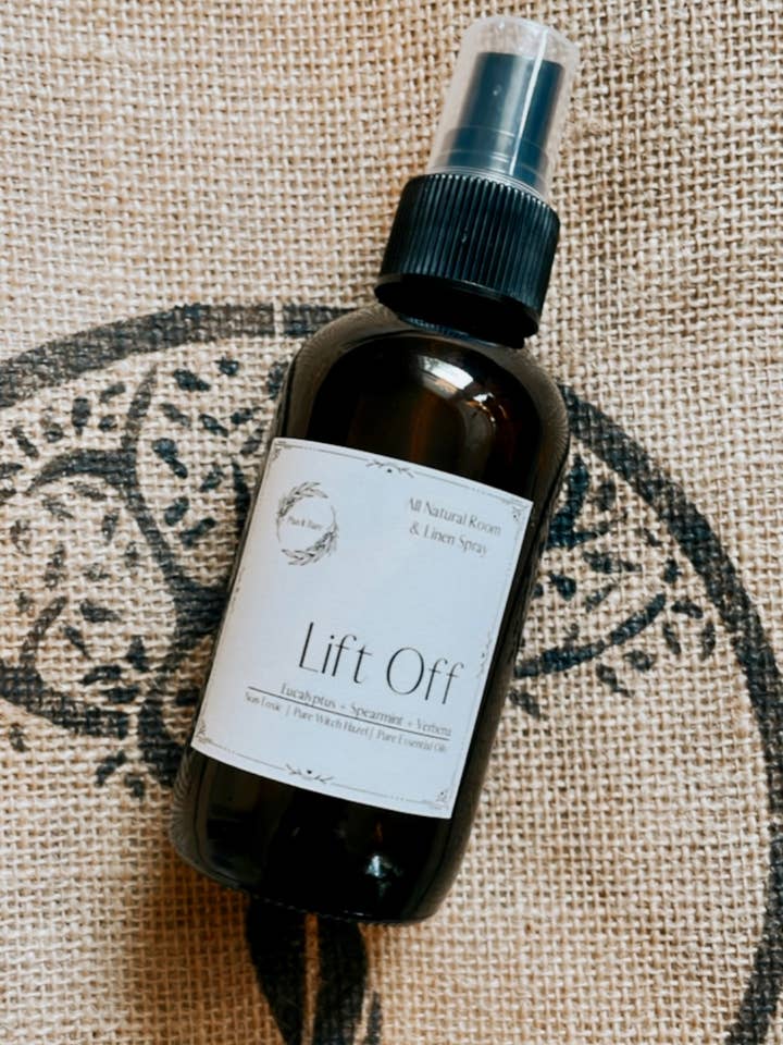 All Natural Room & Linen Spray— Lift Off for wholesale by Plan It Bare