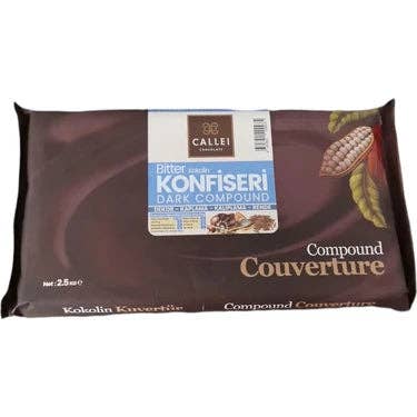 Aladdin - Wholesale Chocolate - Callei Professional Dark Confectionery Chocolate Compound - 2.5kg0