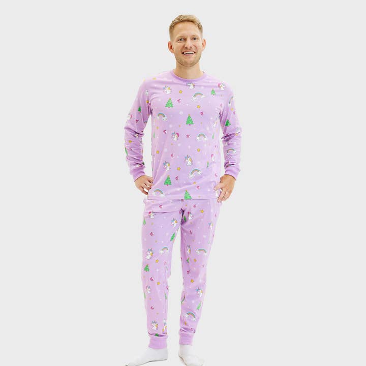 Happy Seasons - Wholesale Sleepwear Set - Men's - The unicorn pajamas - Men.
