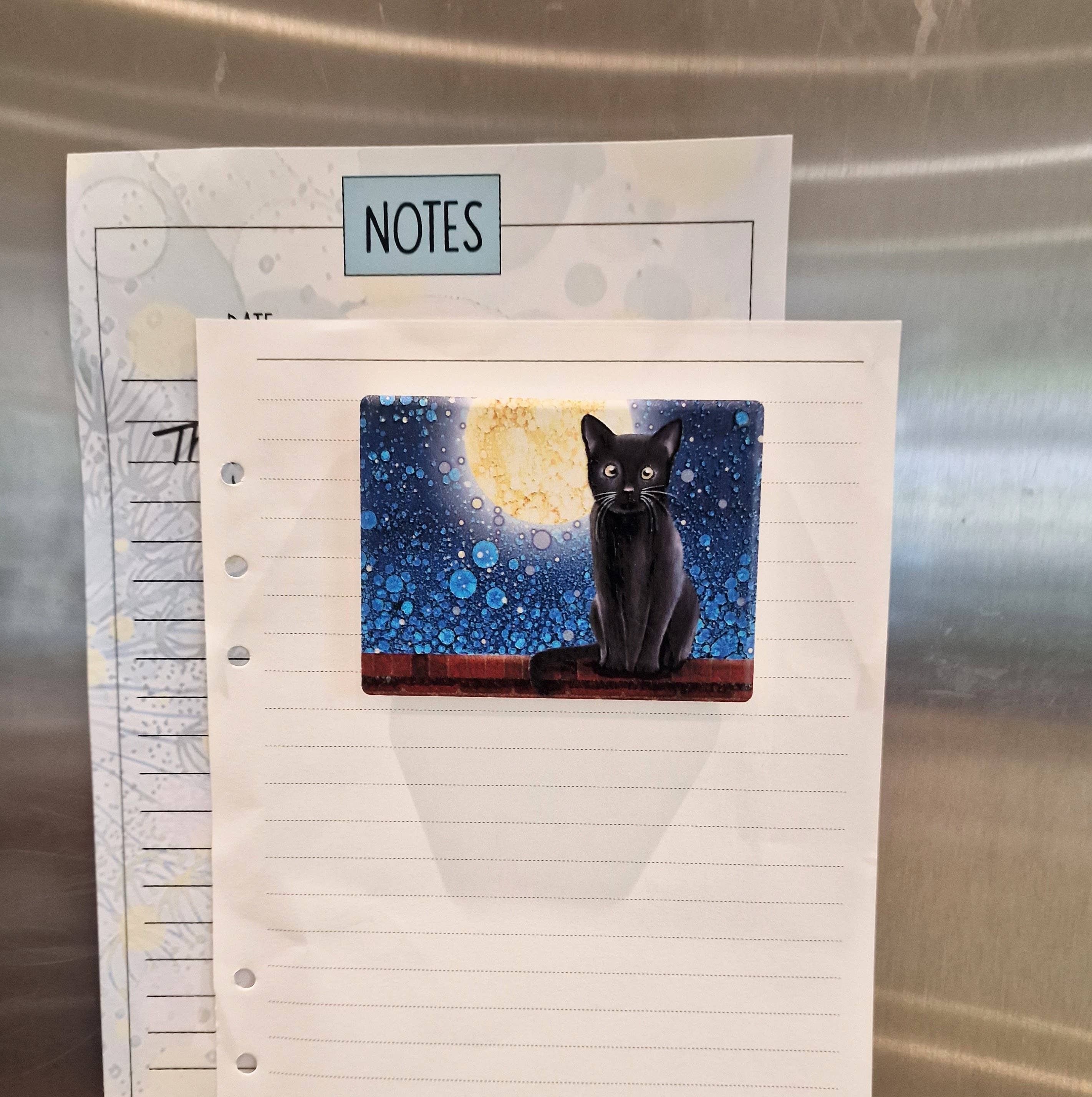 By Jo Crafts - Vente Aimants - Aimant Chat Noir 104-MG3