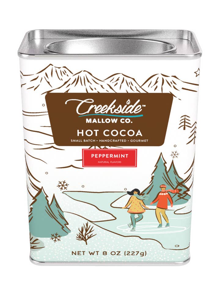 Mélange de chocolat chaud à la menthe poivrée pour la vente par Creekside Mallow Co.