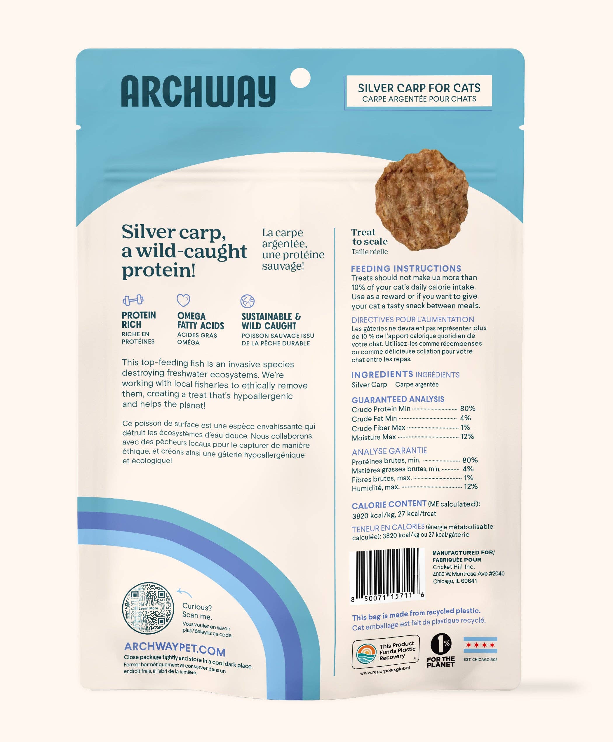 Archway Pet - Wholesale Pet Treats - Cat - Single Ingredient Wild-Caught Fish for Cats5
