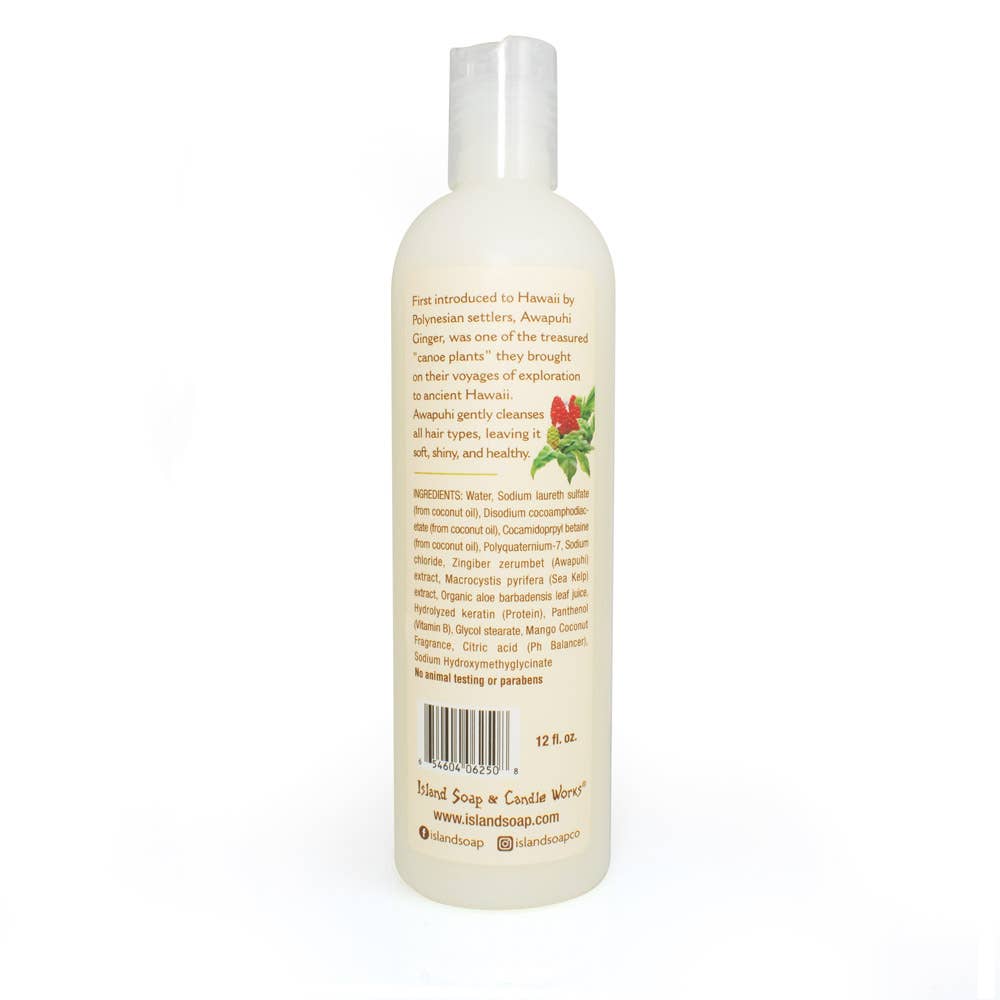 Island Soap & Candle Works - Wholesale Hair Shampoo - Awapuhi Shampoo1