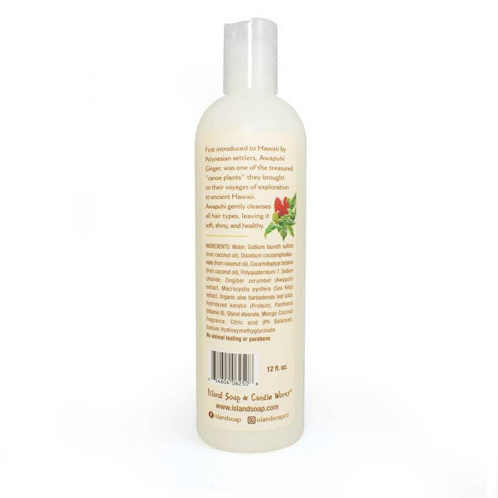 Island Soap & Candle Works - Wholesale Hair Shampoo - Awapuhi Shampoo1