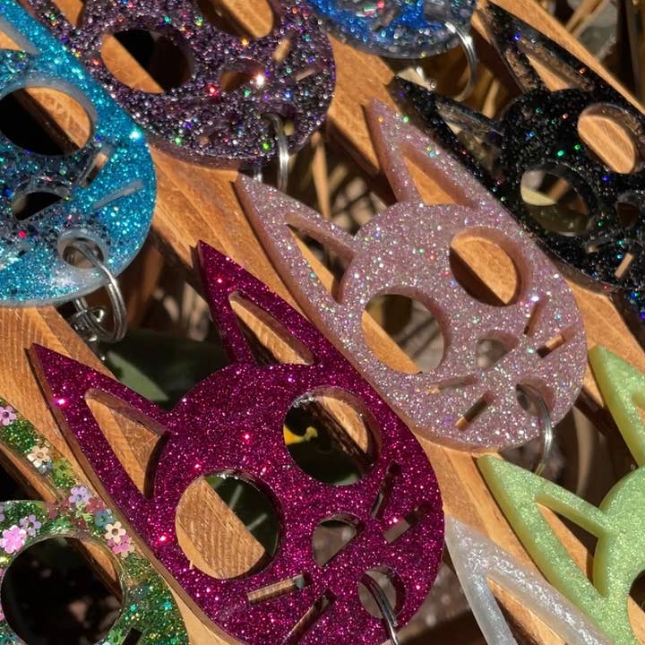 xogreenbean - Wholesale Keychain - Women's - Self Defense Kitty Keychains4