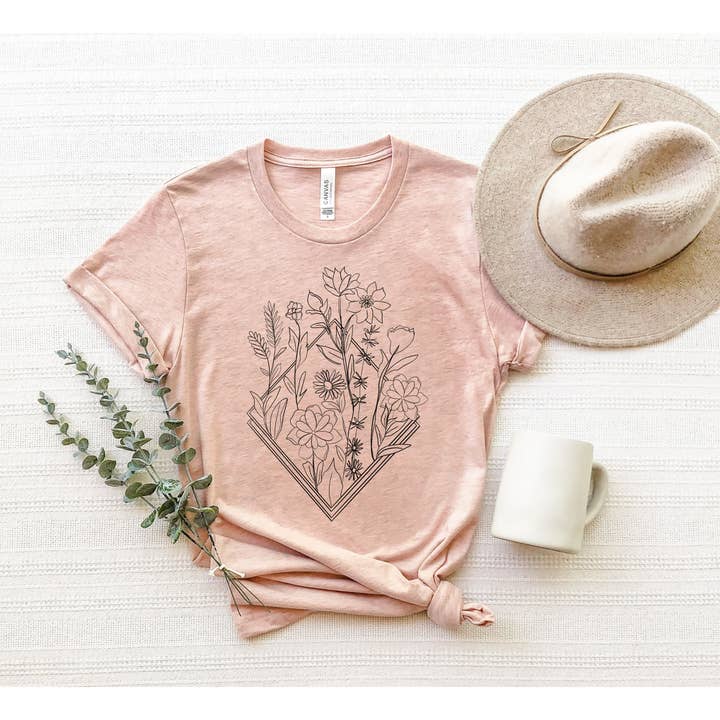 AMONG THE WILD FLOWERS TRANSFER - DTF Transfer for wholesale by Sassy and Sublime