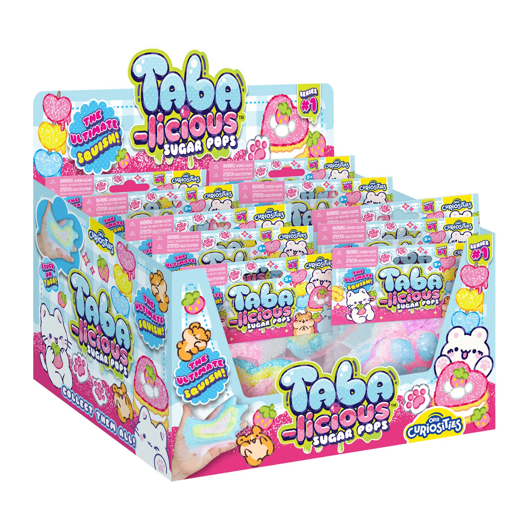 Orb Toys - Wholesale Squishy Toy - Kids & Baby - Taba-licious Sugar Pops1