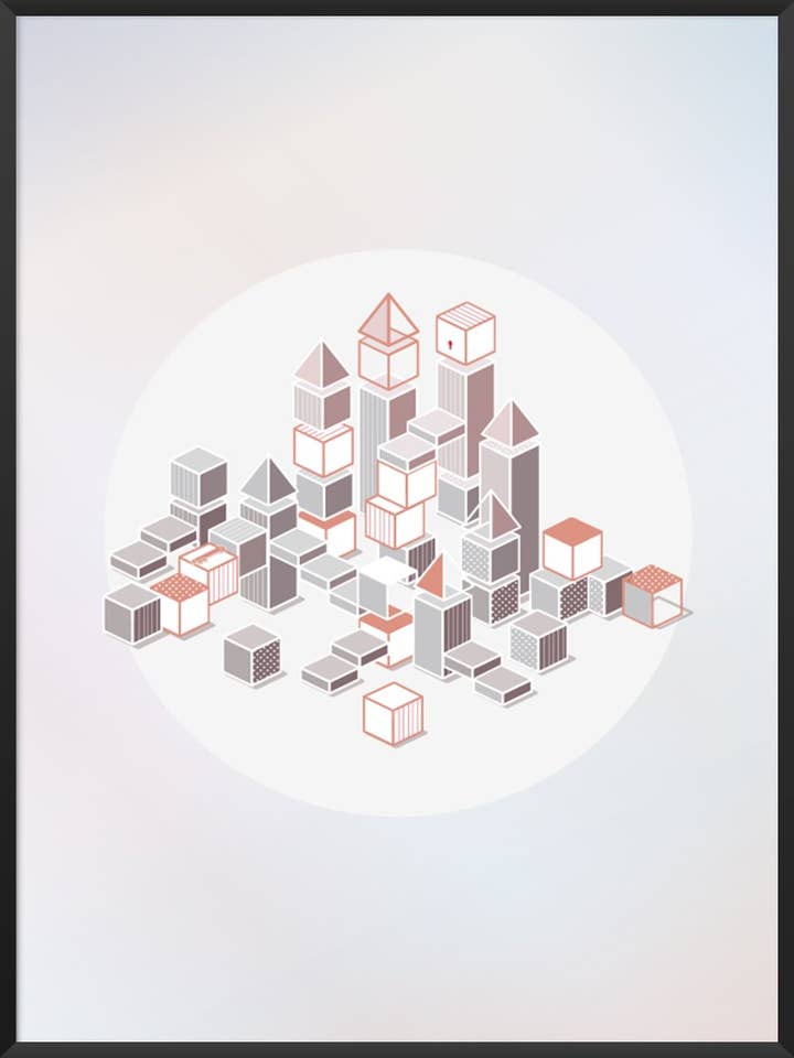 Building Blocks - Nursery Poster for wholesale by Project Nord