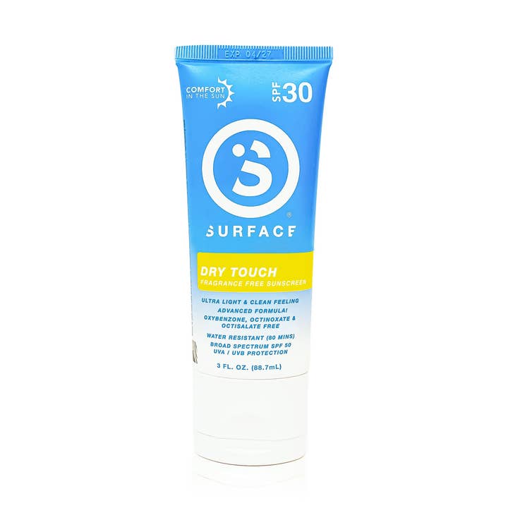 SPF30 Dry Touch Sunscreen Lotion 3oz. for wholesale by Surface Sunscreen
