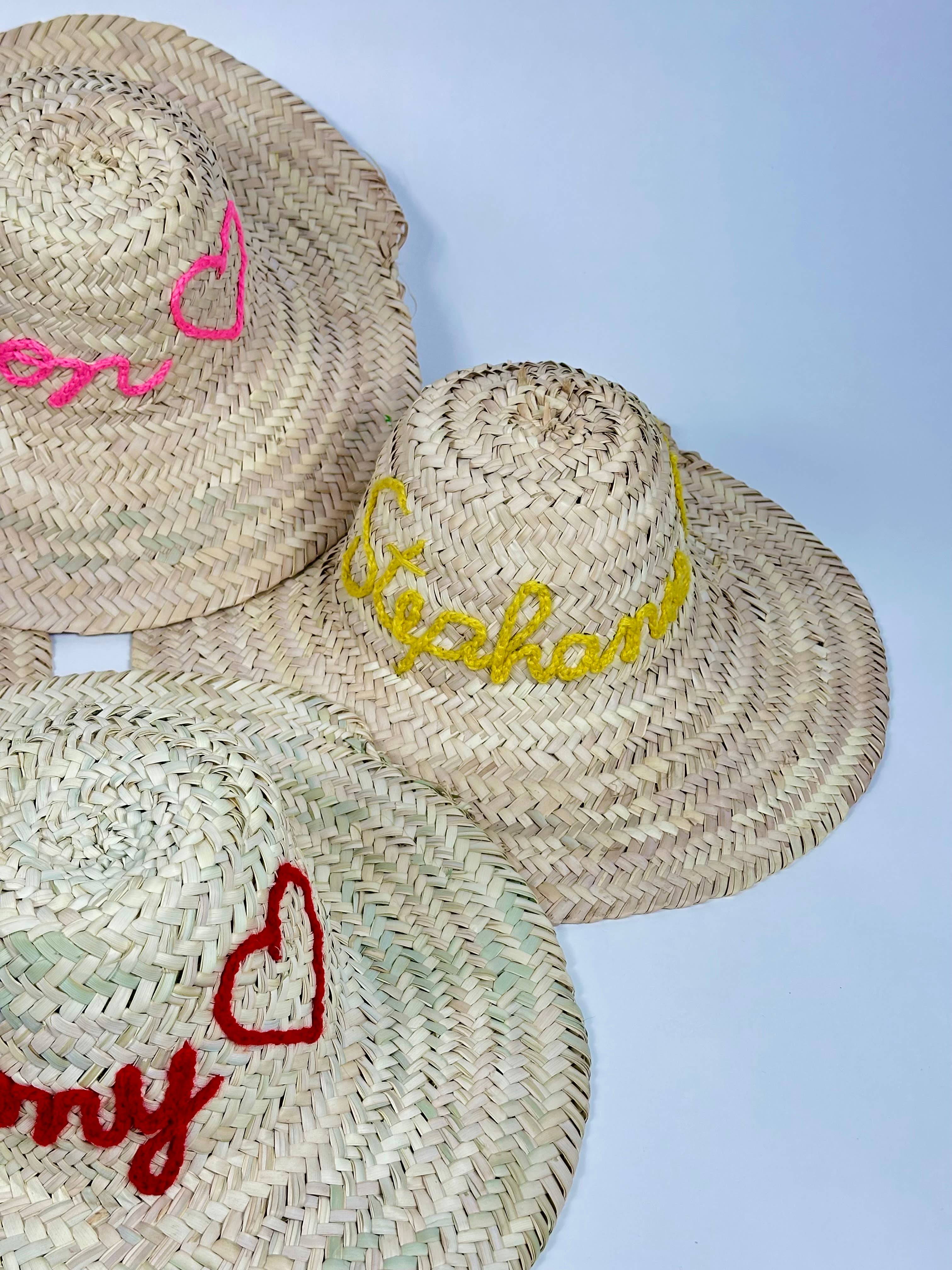 Mikwi - Wholesale Straw Hat - Women's - Personalised Straw hat - DECORATIVE STRAW HAT - Moroccan hat8