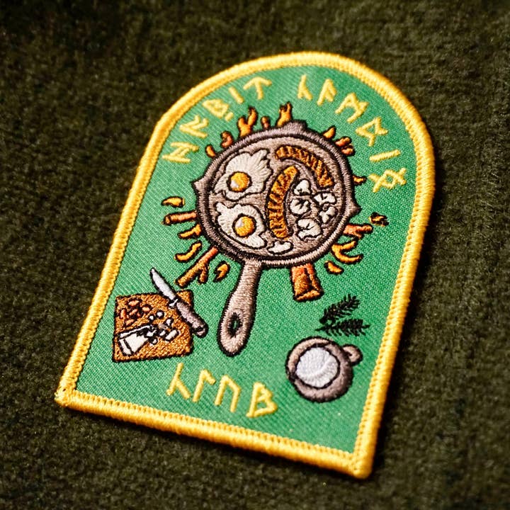 Nomad Patches – wholesale Patch – Hobbit Camping Club Breakfast Patch3