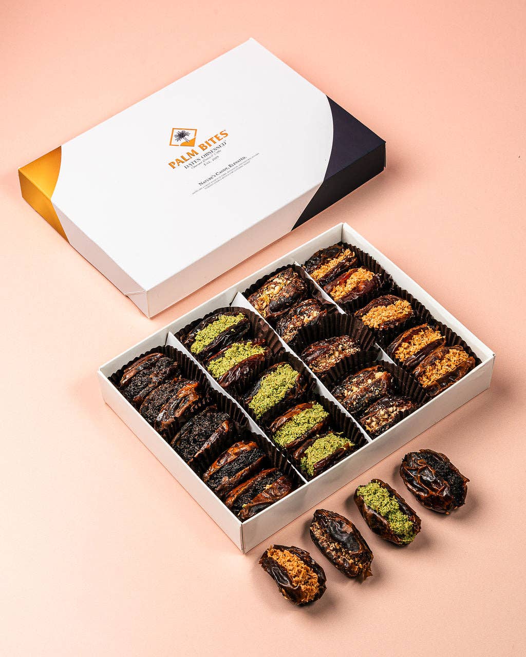 palm bites - Wholesale Chocolate Box - Naked Knafeh | Variety Box (NEW)0