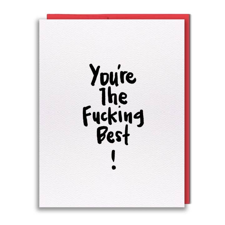 Greeting Card - Pen15 - Fucking Best for wholesale by studio vcky