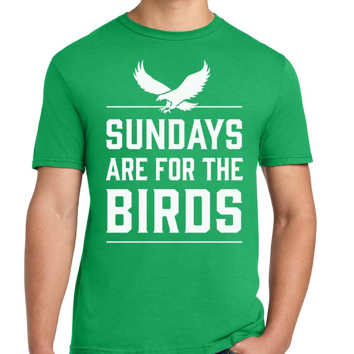 Sundays are For the Birds Philly T-Shirt - Unisex Sports Tee for wholesale by Sentinel Supply