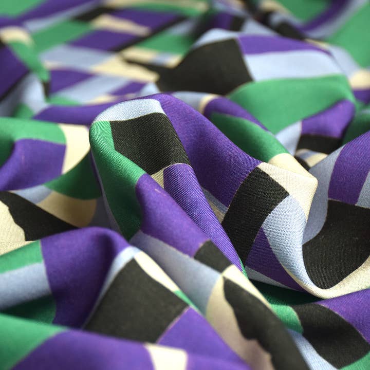 COUSETTE - Venta al por mayor Tela - Tejido viscoso - Verde duna