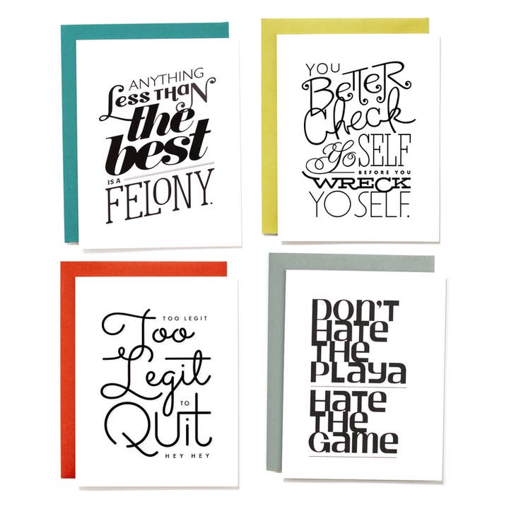 Lyrical - Campionatore di carte Hip Hop, 4 pezzi per la vendita all'ingrosso da parte di OrangeBeautiful