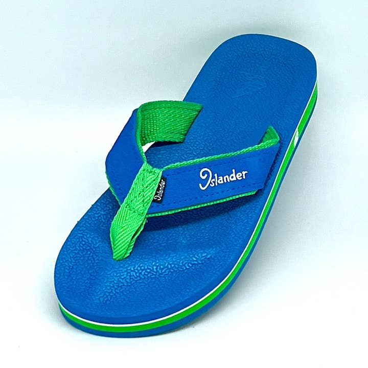 Sandali Originali Classici (Infradito) - Blu / Verde per la vendita all'ingrosso da parte di Islander Footwear & Apparel