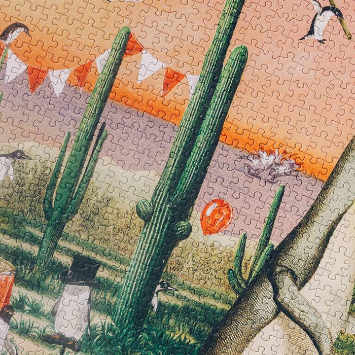 Different Puzzles - Wholesale Puzzle - Adult - Prickly Playground – 1,000 pieces1