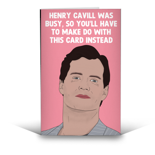 ART WOW - Vendita all'ingrosso Biglietti di auguri generici - Biglietti d'auguri 'Henry Cavill'0