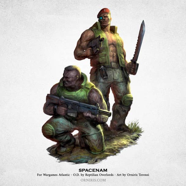 Bridge Distribution - Wholesale Toy Set - Kids - Wargames Atlantic - Reptilian Overlords: SpaceNam