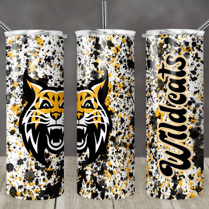 JAC Wholesale - Wholesale Insulated Mug/Tumbler - Custom School Spirit Skinny Tumbler 20oz4