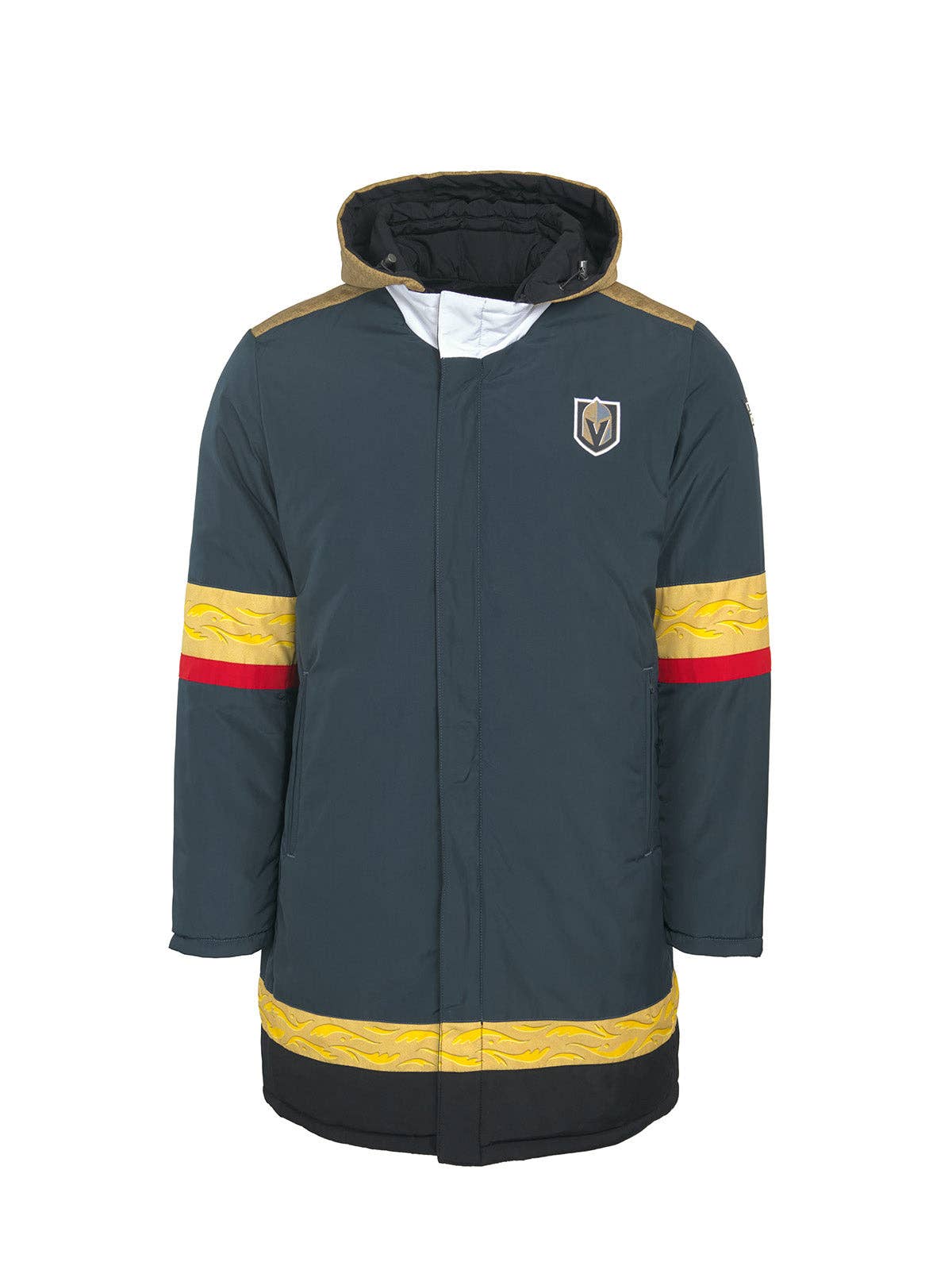 FE - Wholesale Jacket - Men's - Vegas Golden Knights Reversible Parka Jacket2